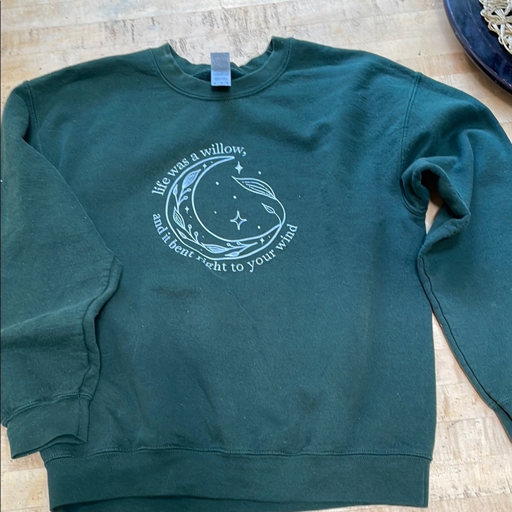 Green Graphic Men's Sweater